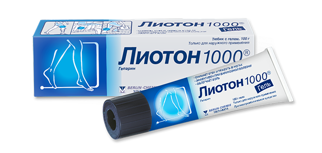 ლიოტონი®  1000 გელის  შეფუთვა