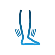 ფეხის გამოსახულება  ვენური უკმარისობის დროს