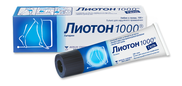 ლიოტონი® 1000 გელის  შეფუთვა